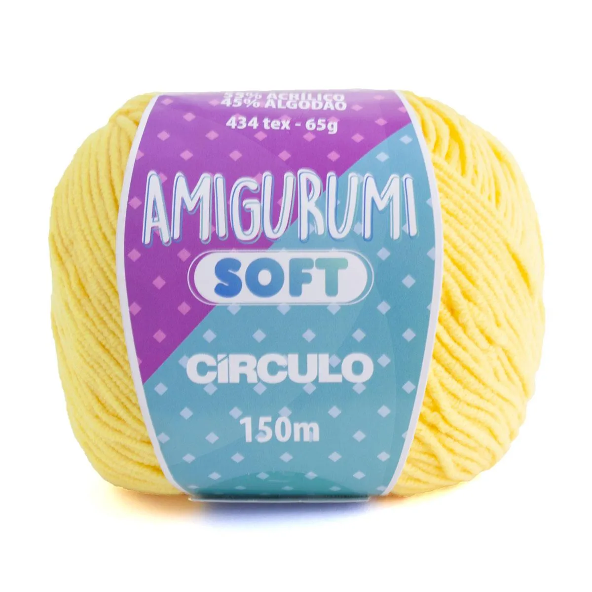 Fio Amigurumi Soft Círculo 65g 150 mts - Solar