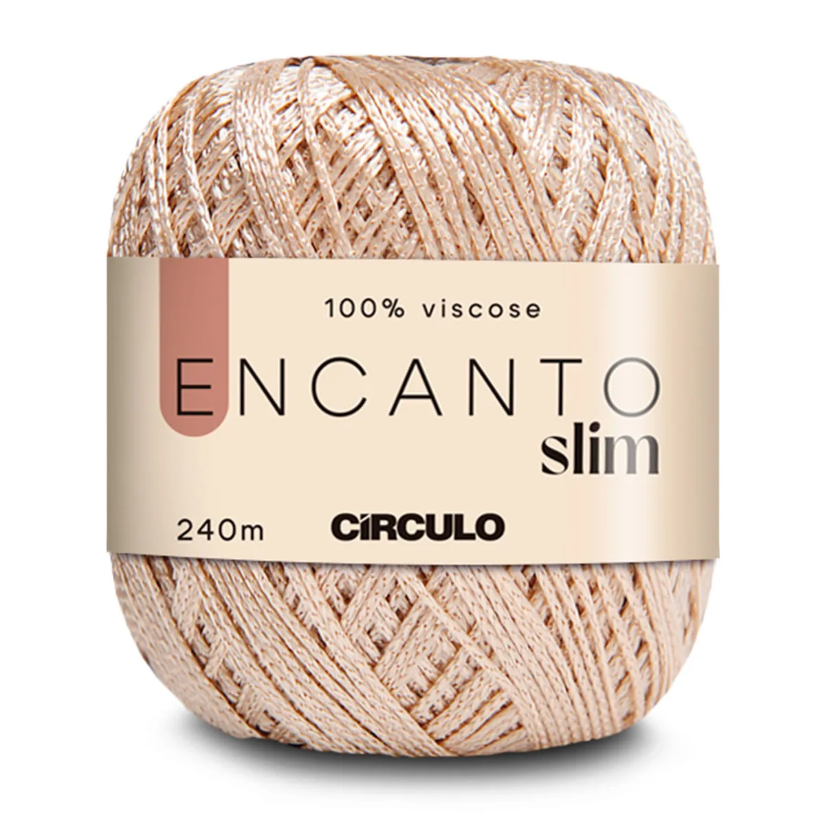 Linha Encanto Slim Circulo 240m - Amêndoa