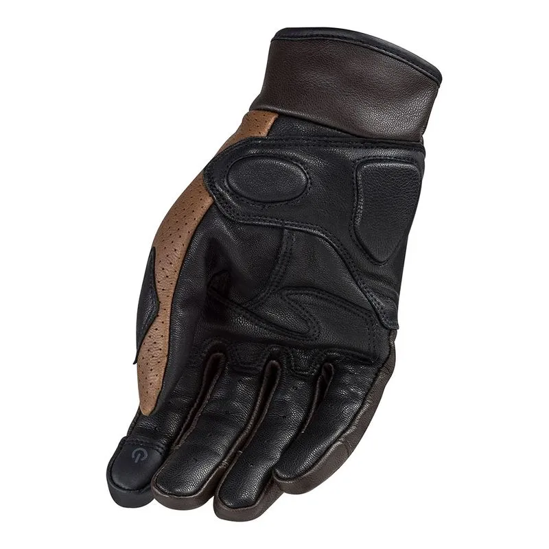  LUVA LS2 RUST MARROM