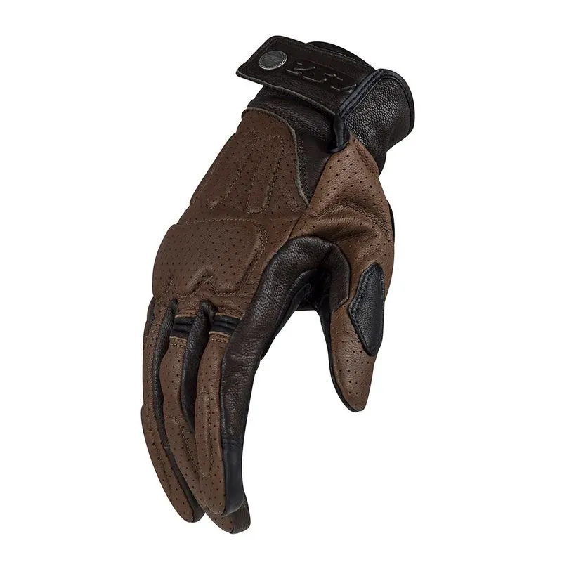  LUVA LS2 RUST MARROM