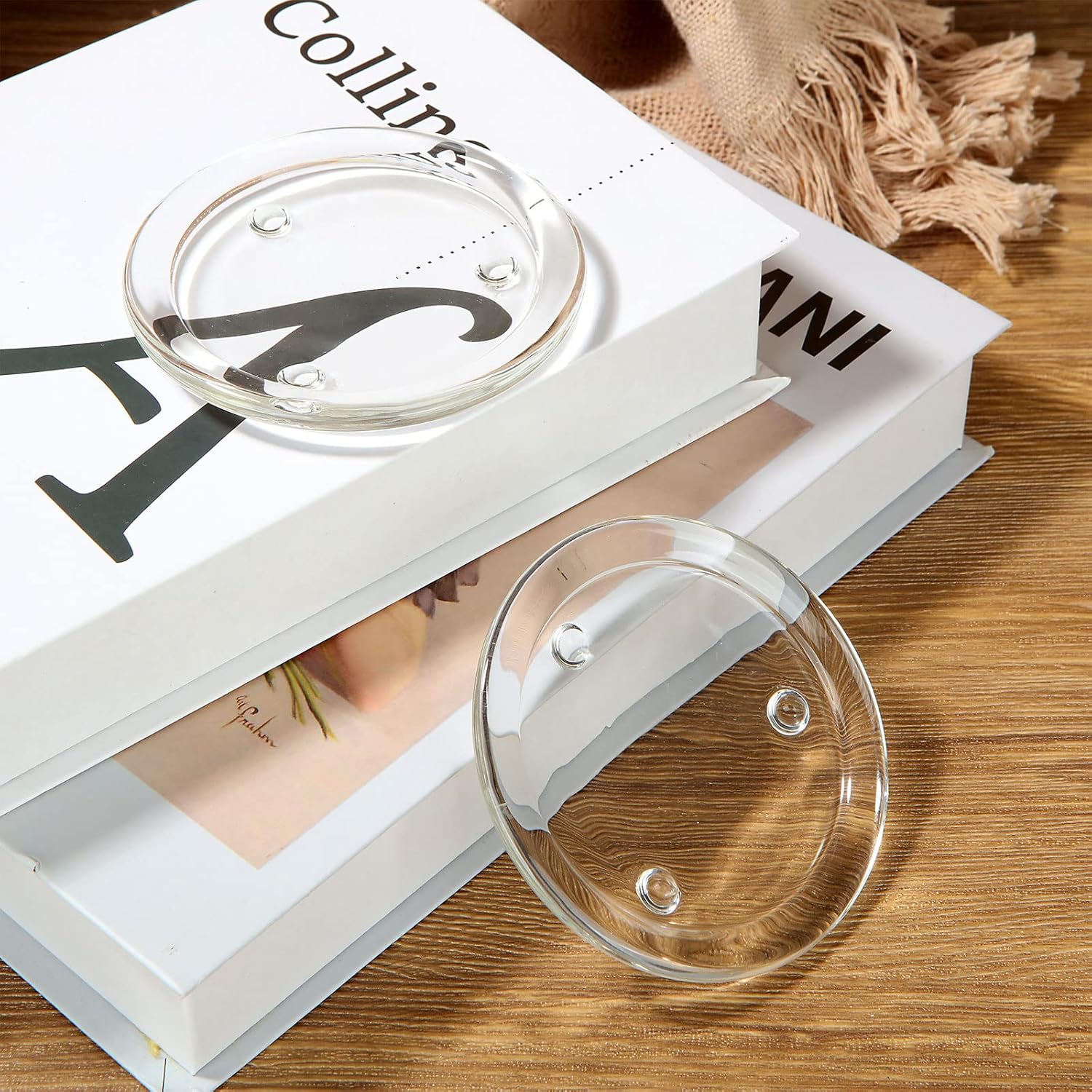 Premium Glass Candle Plate