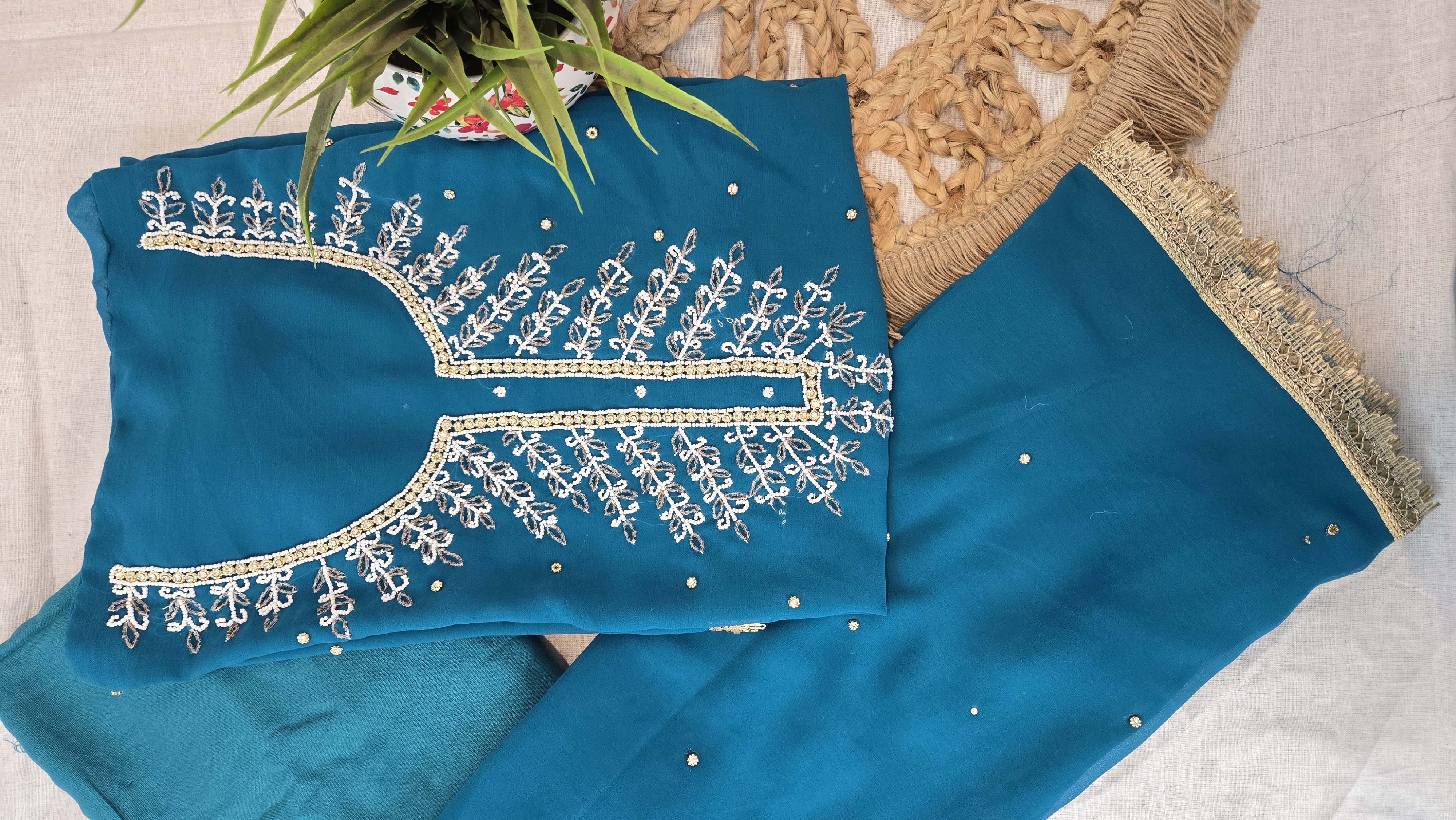 Aari Blue Suit