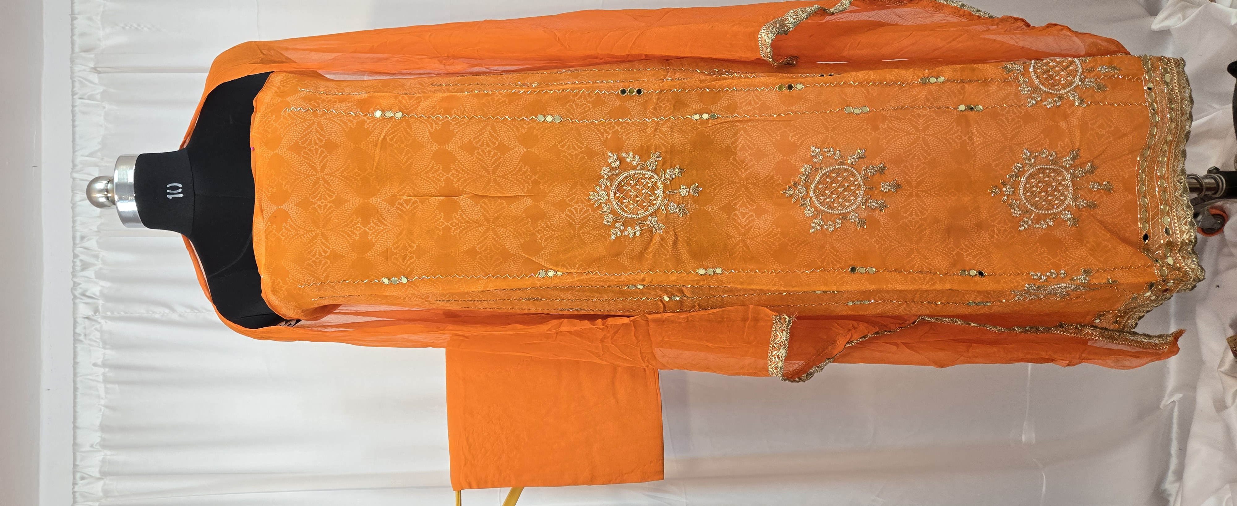 Zari Mahal Orange