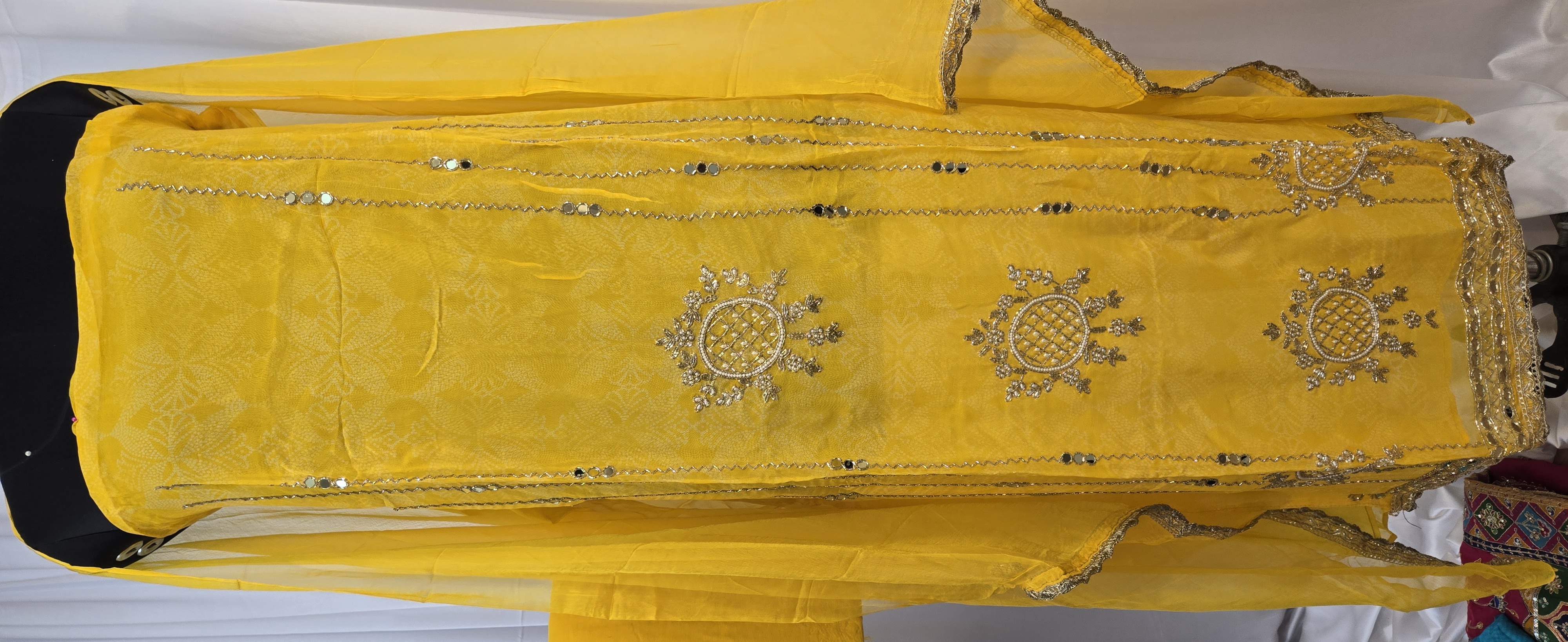 Zari Mahal Yellow
