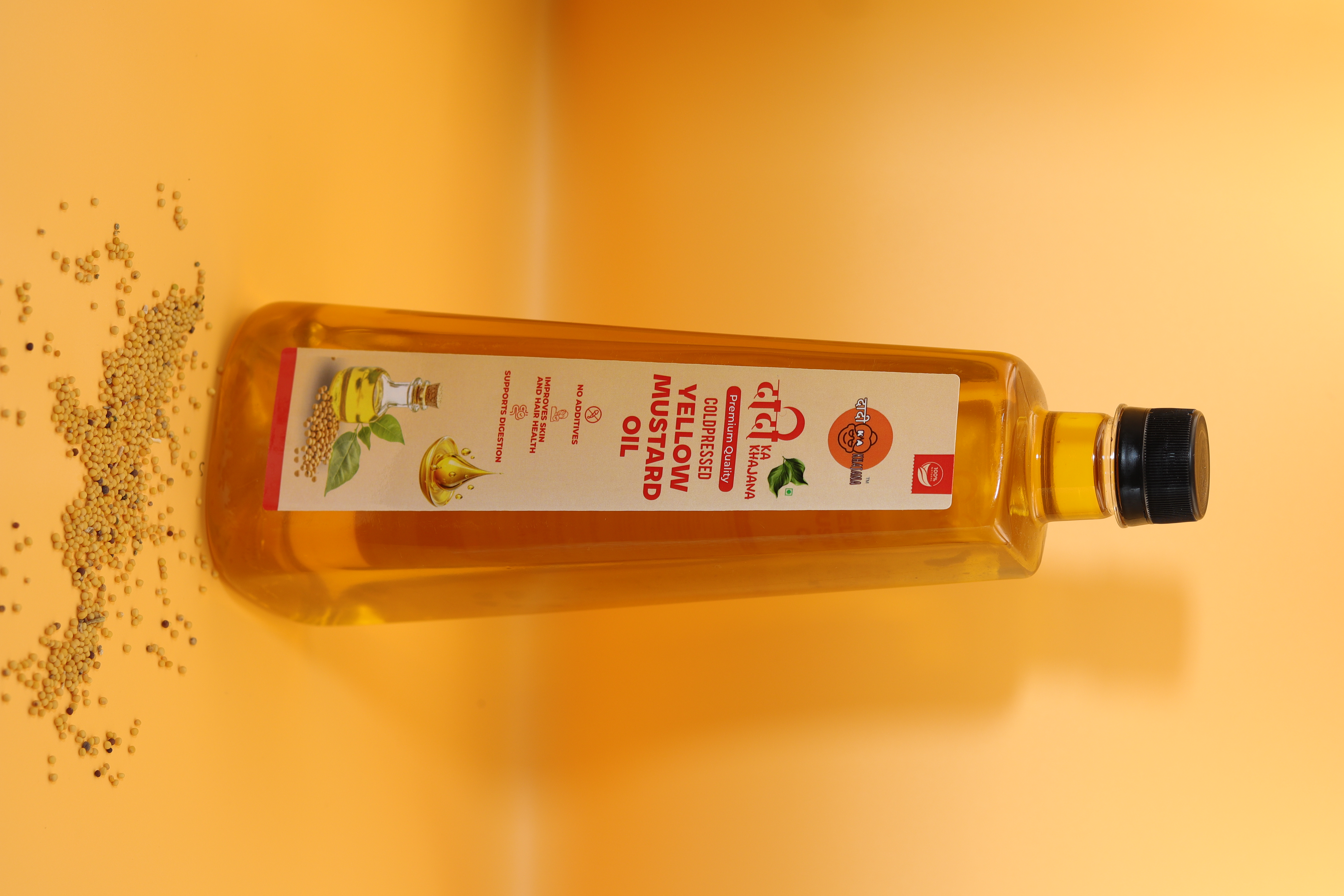 Dadi Ka Khajana Coldpressed Yellow Mustard Oil – Premium Quality