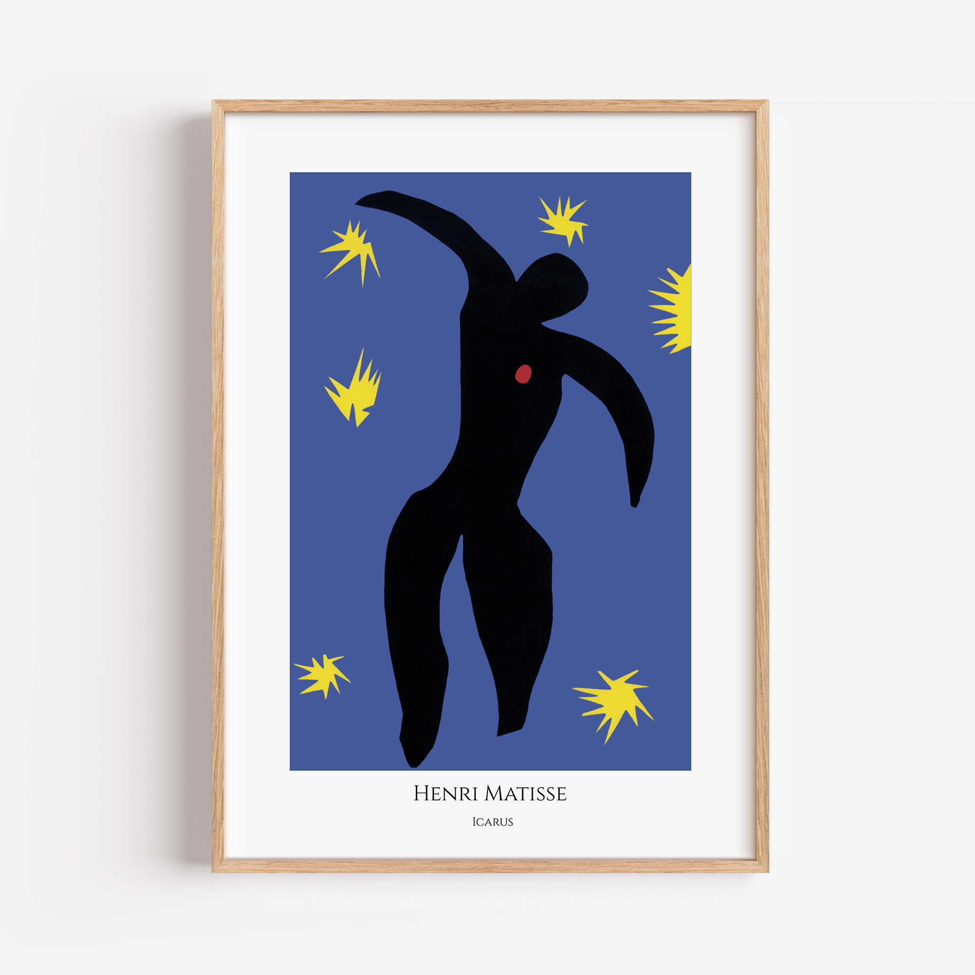 Henri Matisse Blue Nude I Art Print – Modern Abstract Female Figure Reproduction Wall Art