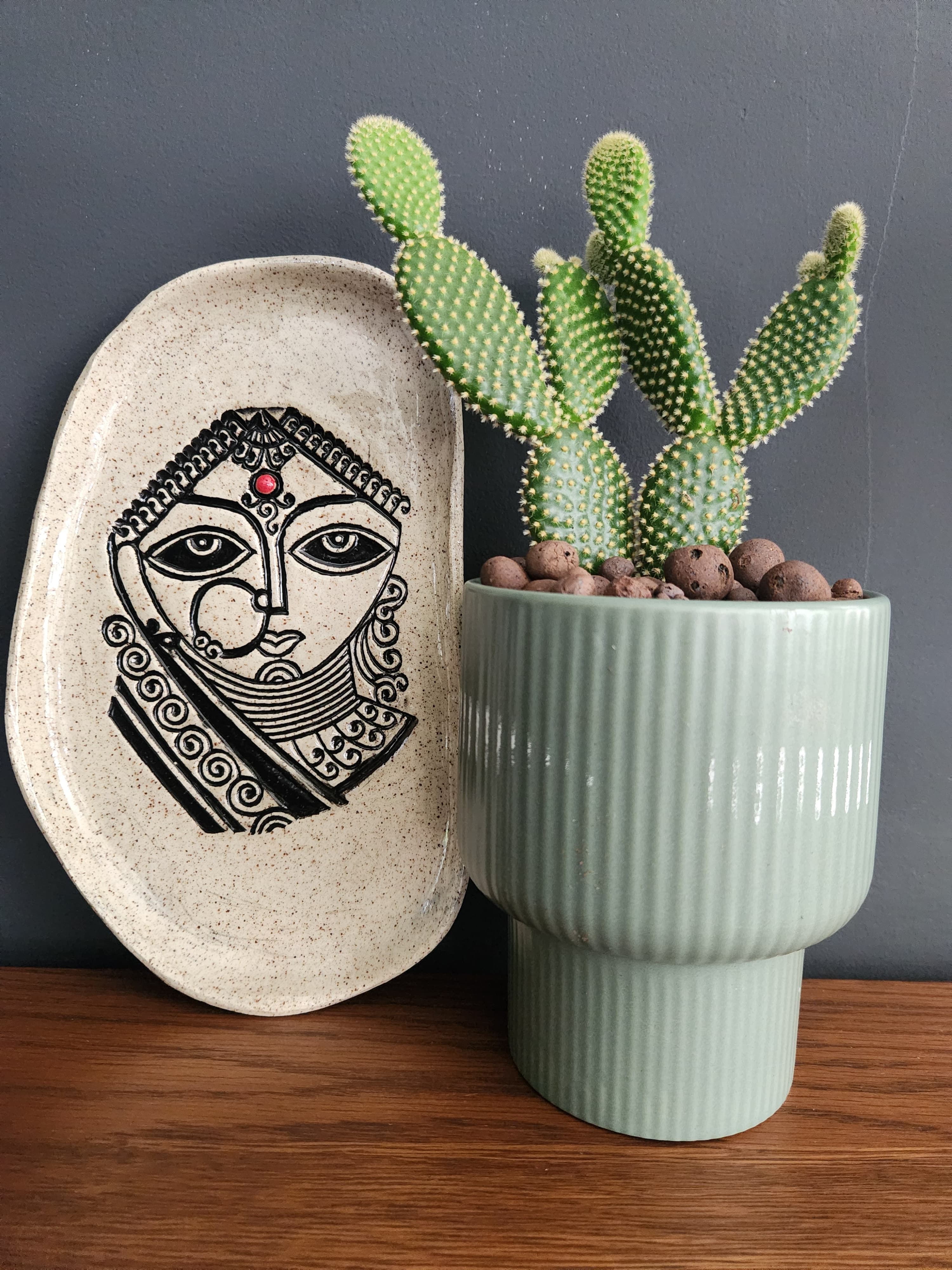Indian Art Serving Dish