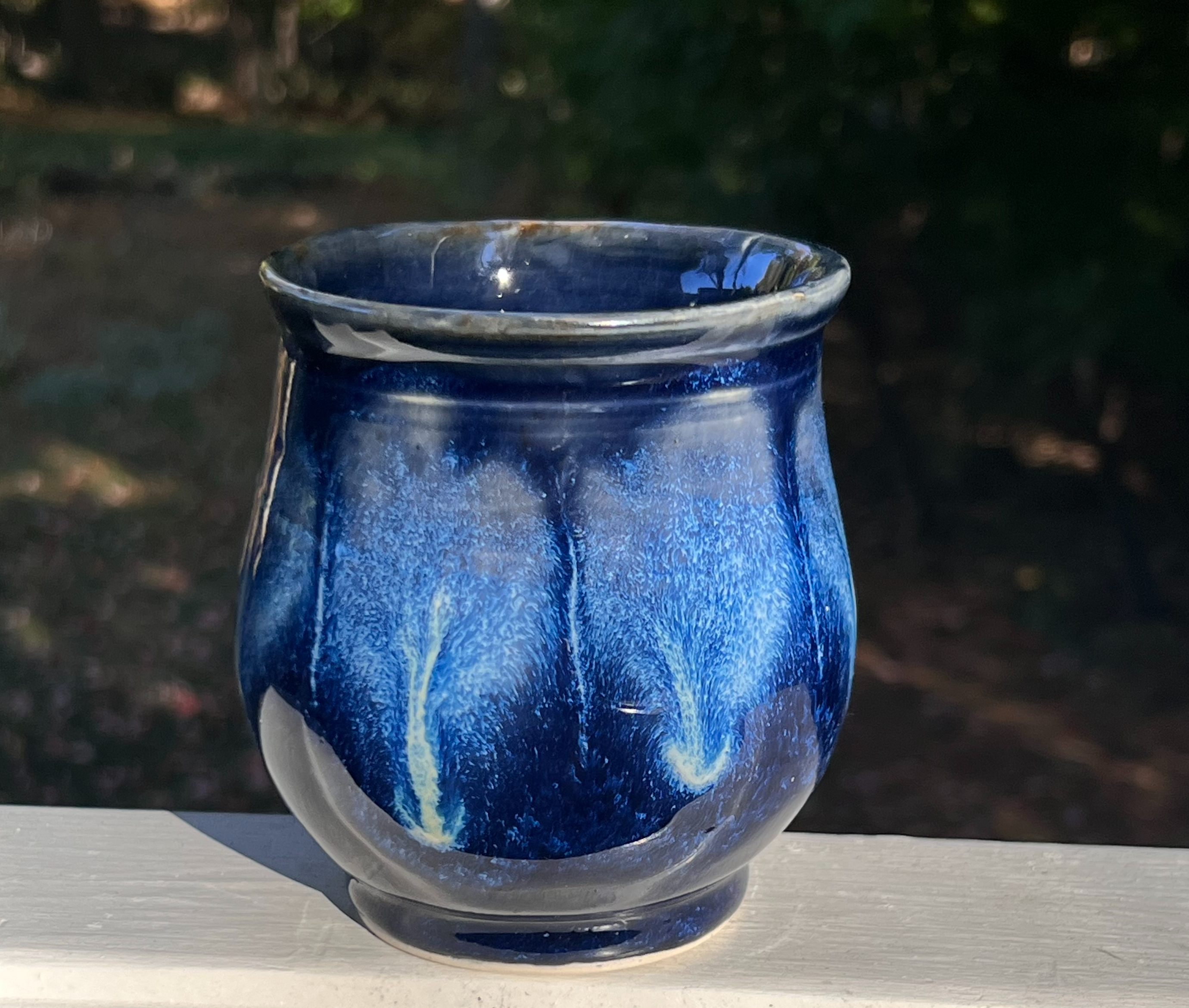 Deep Blue Vase