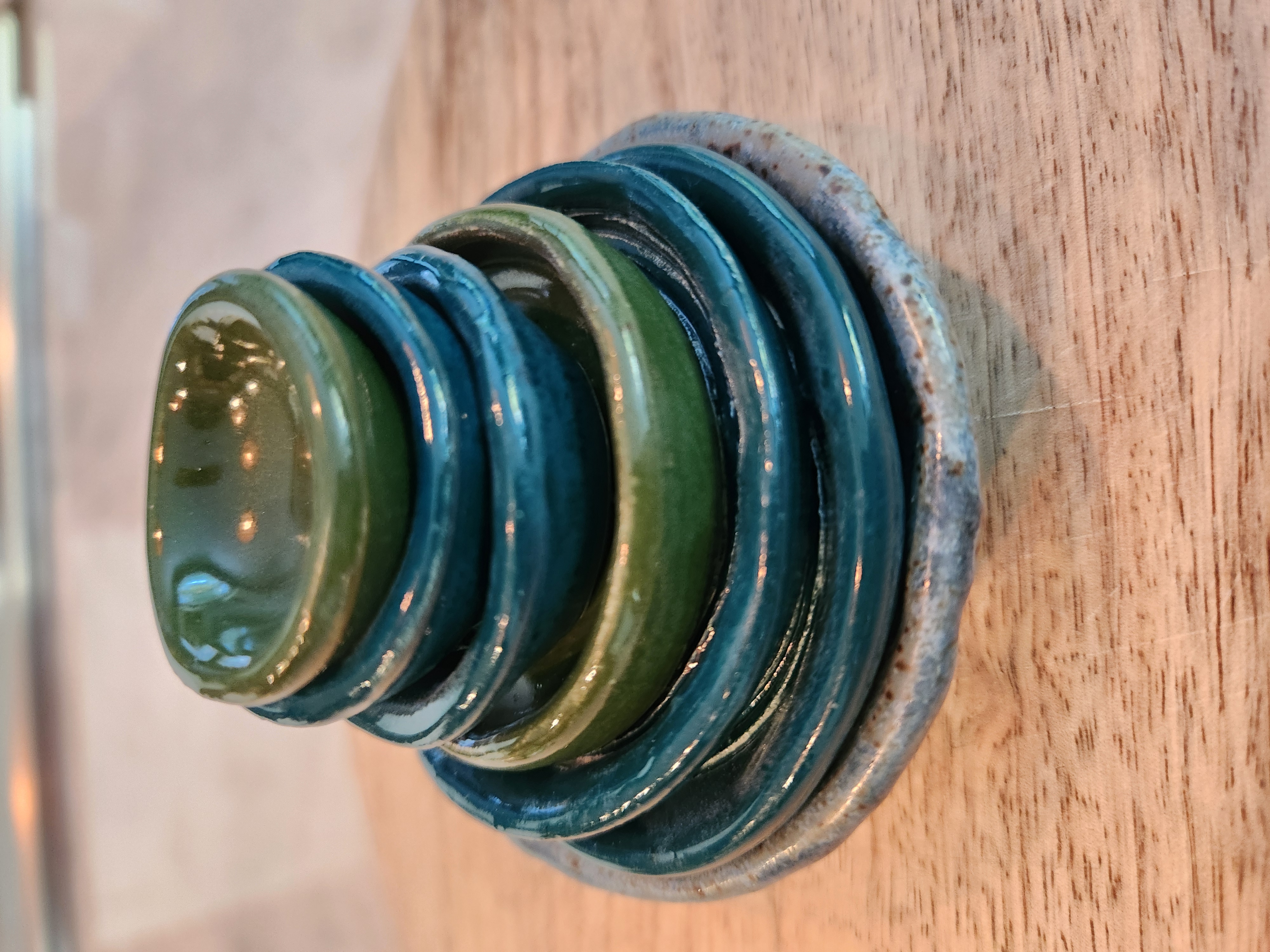 Ceramic Nesting Bowls - SOLD