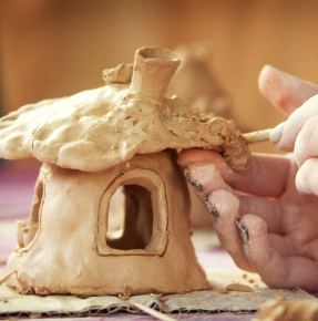 Kids Pottery Class, 6-12 yo, Wednesday 3:30-5:30 pm, 8 week, Hand Build