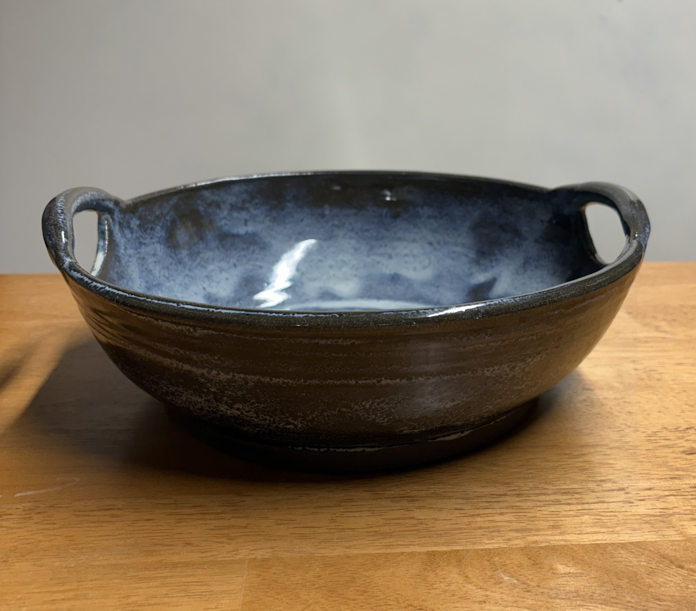 Handcrafted Salad / Pasta Bowl with Handles