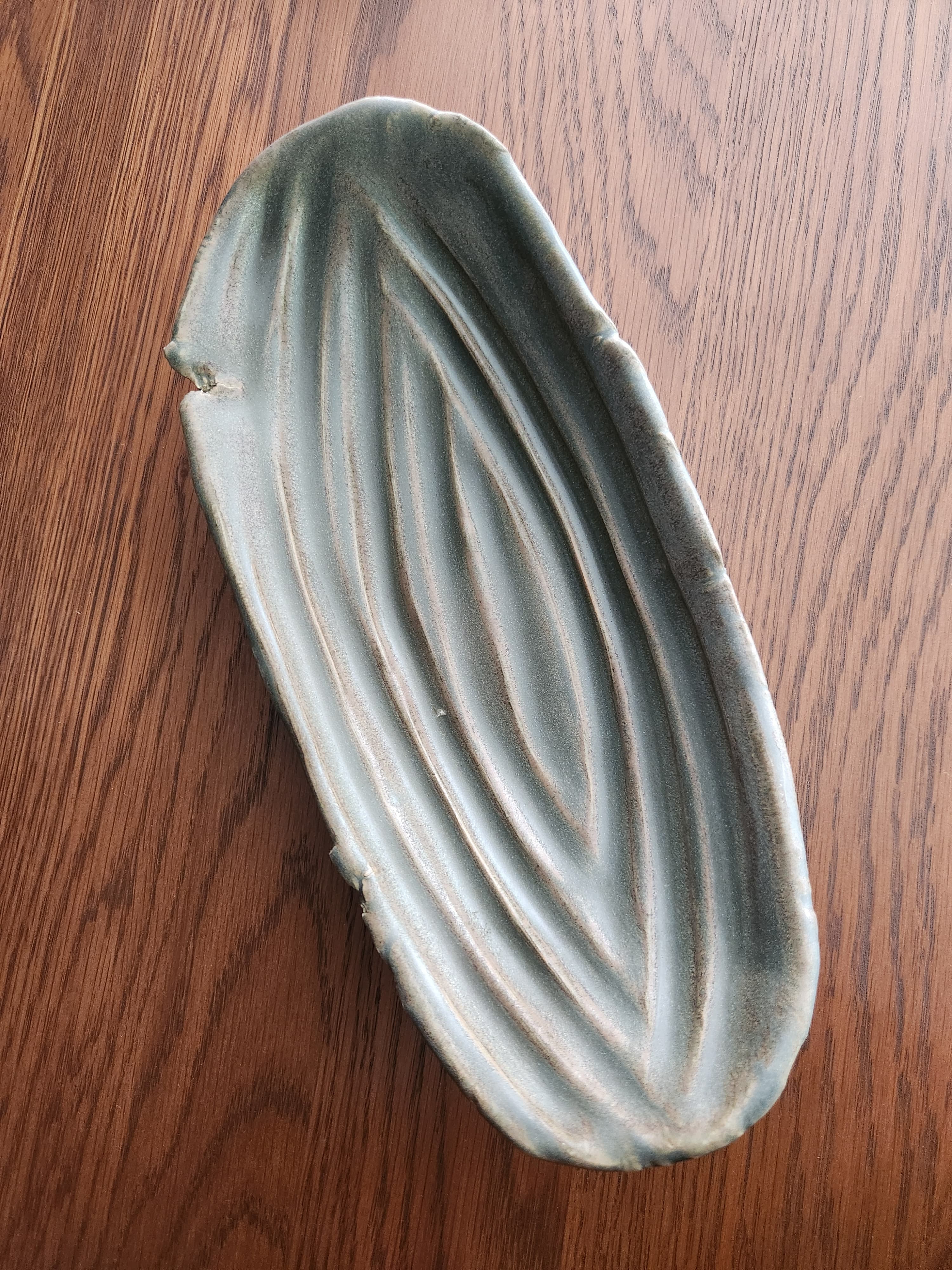 Textured Ceramic Serving Platter