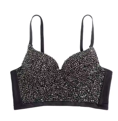 Sparkling Beaded Bralette