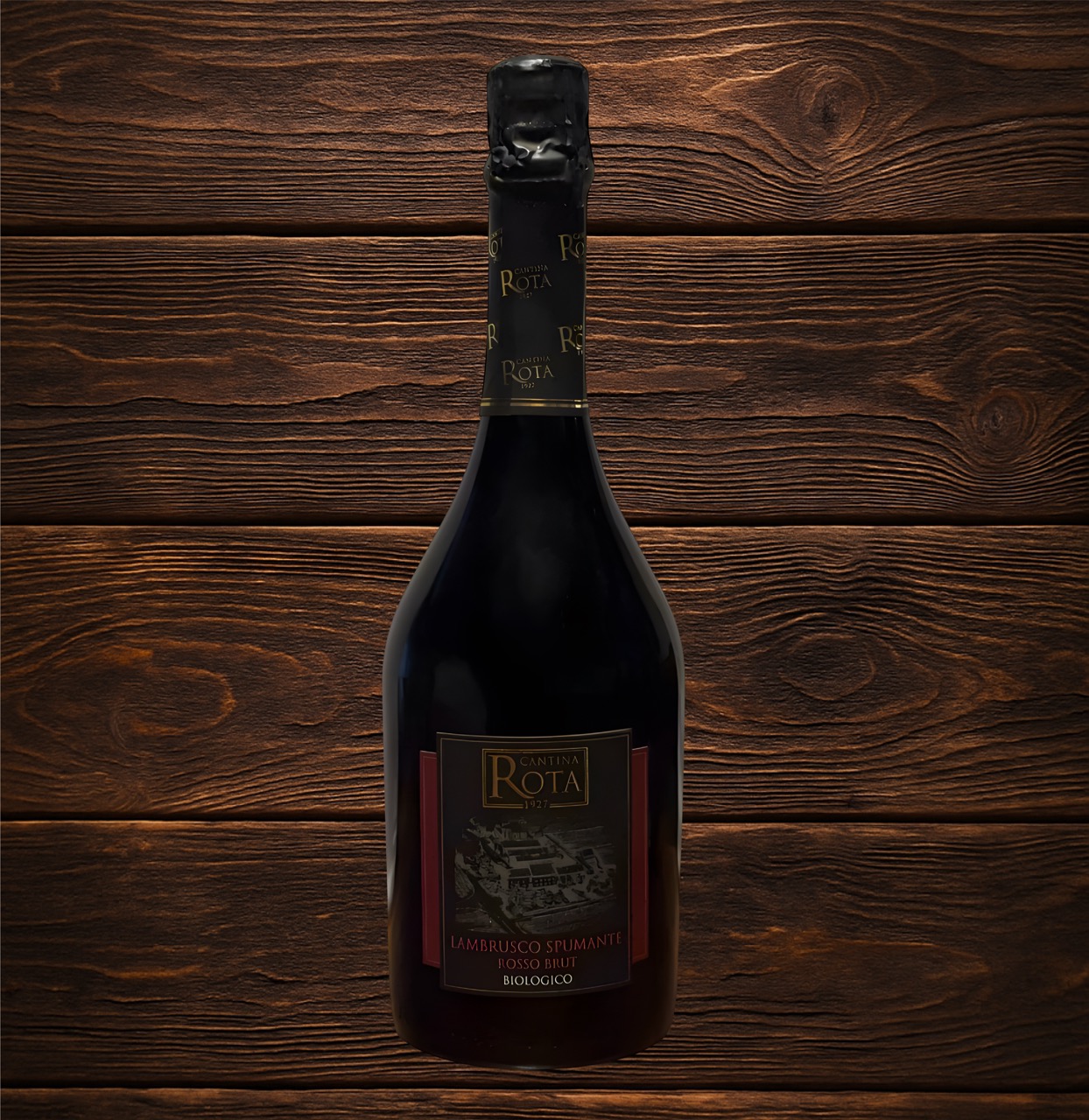 Lambrusco Rosso Spumante Brut BIO