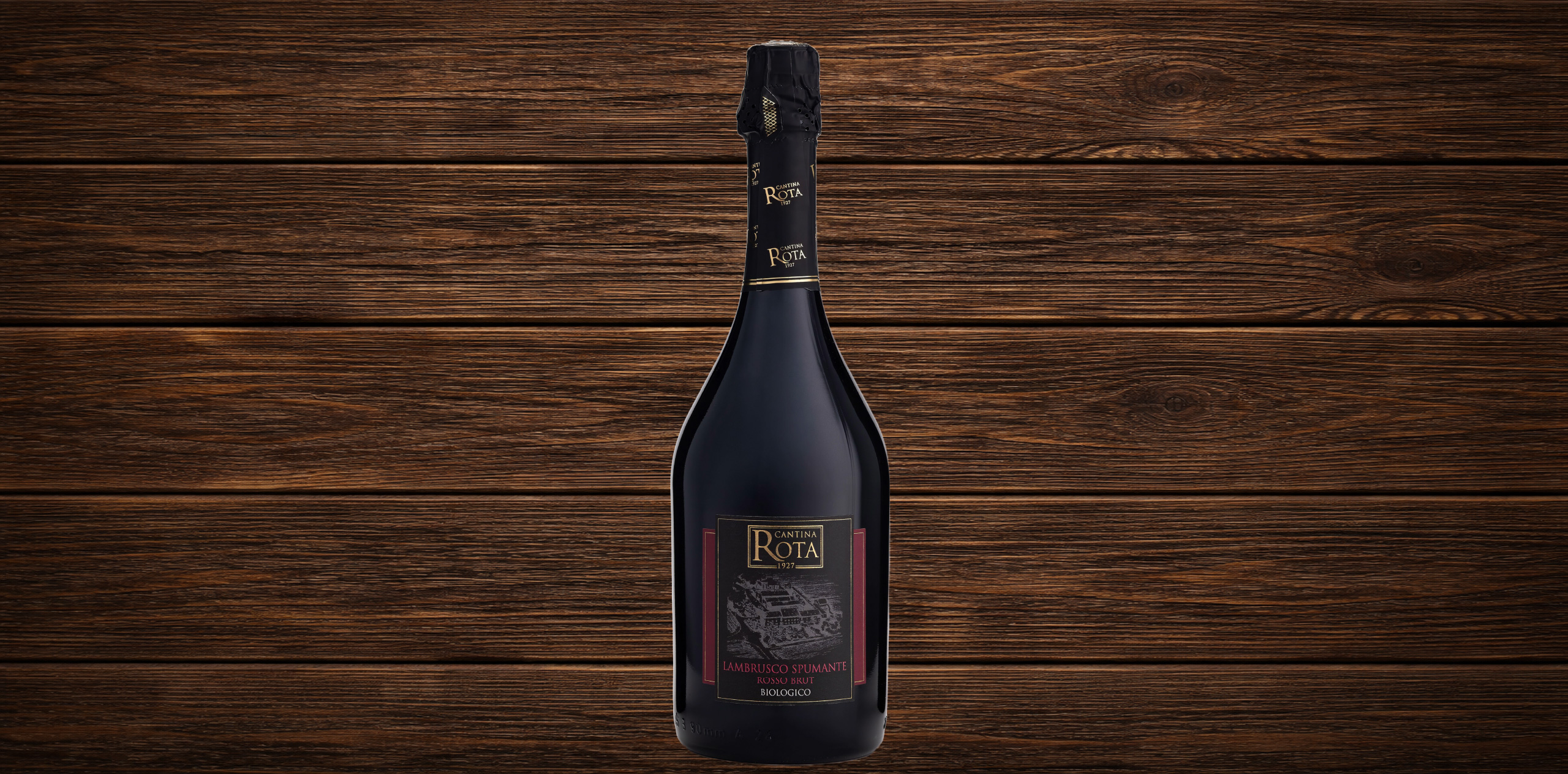 Lambrusco Rosso Spumante Brut BIO