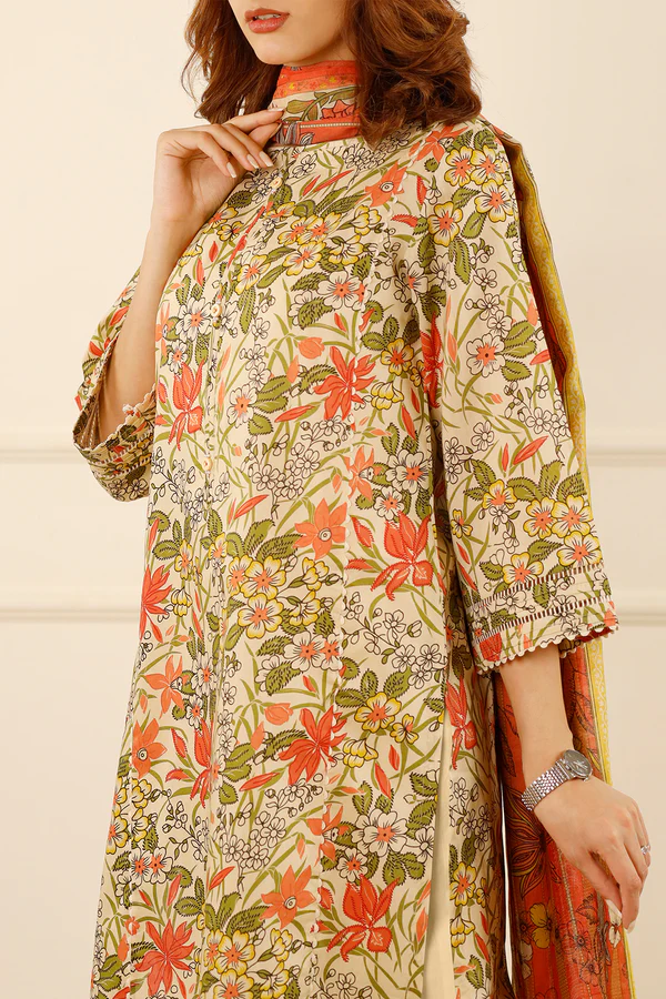 3-Piece Lawn Suit