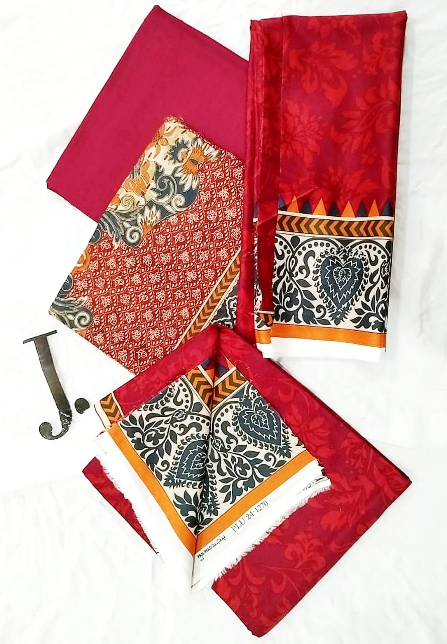 J. (Junaid Jamshed) 3-Piece Lawn unstiched