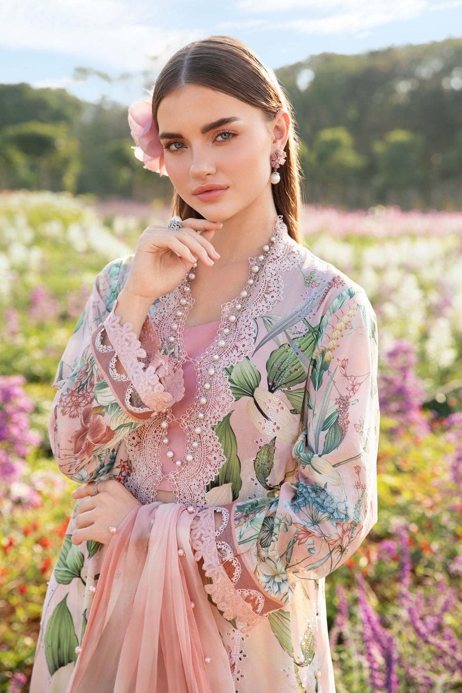 MARIA B M PRINT LAWN COLLECTION D# 1760