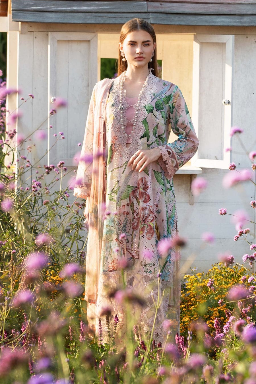 MARIA B M PRINT LAWN COLLECTION D# 1760