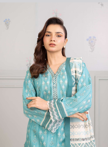 ZELLBURY Digital Printed 3-Piece lawn