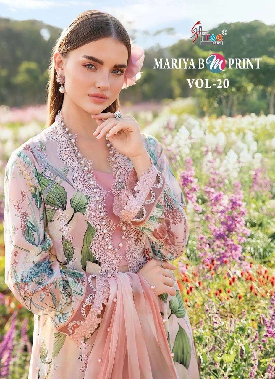 Maria B. Printed Lawn Suit