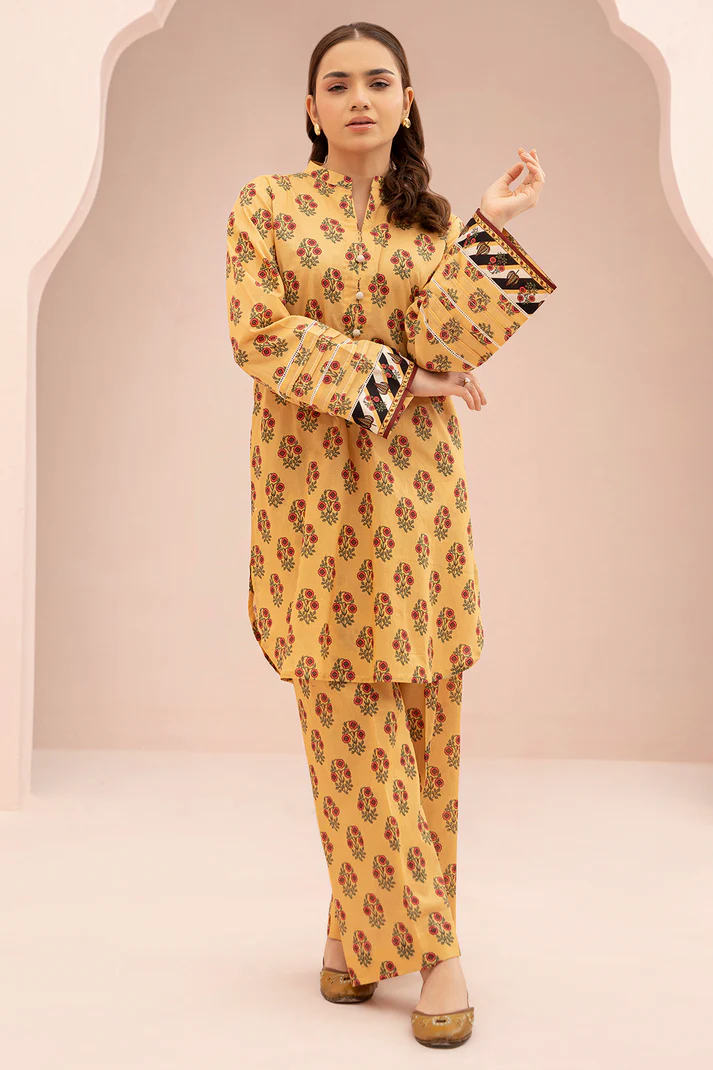 ZELLBURY 2-Pc Digital Printed Lawn Suit