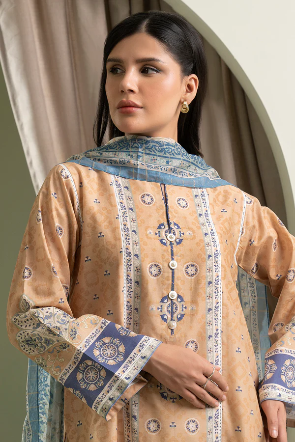  ZELLBURY Digital Printed Lawn Suit