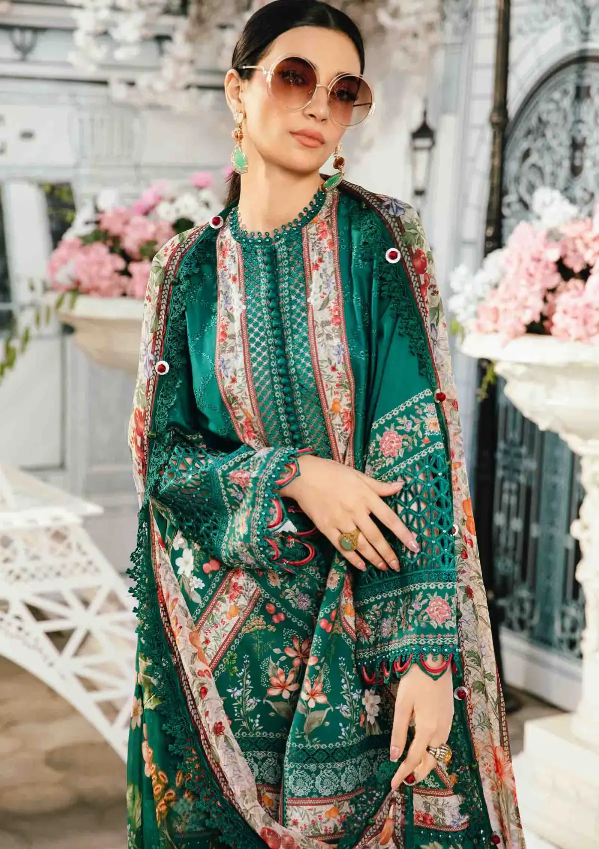 Embroidered Green 