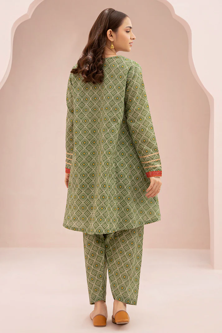  ZELLBURY 2-Pc Digital Printed Lawn Suit