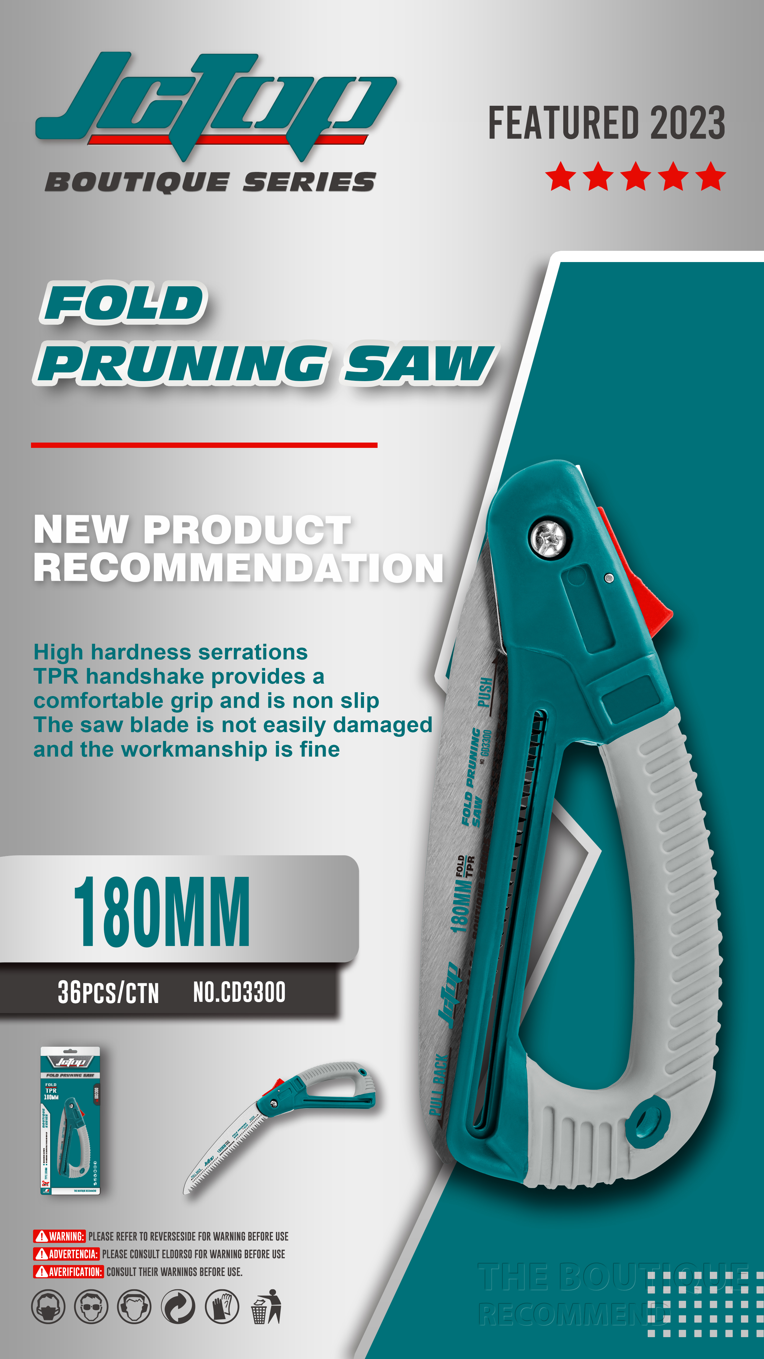 Fold Pruning Saw, CD3300