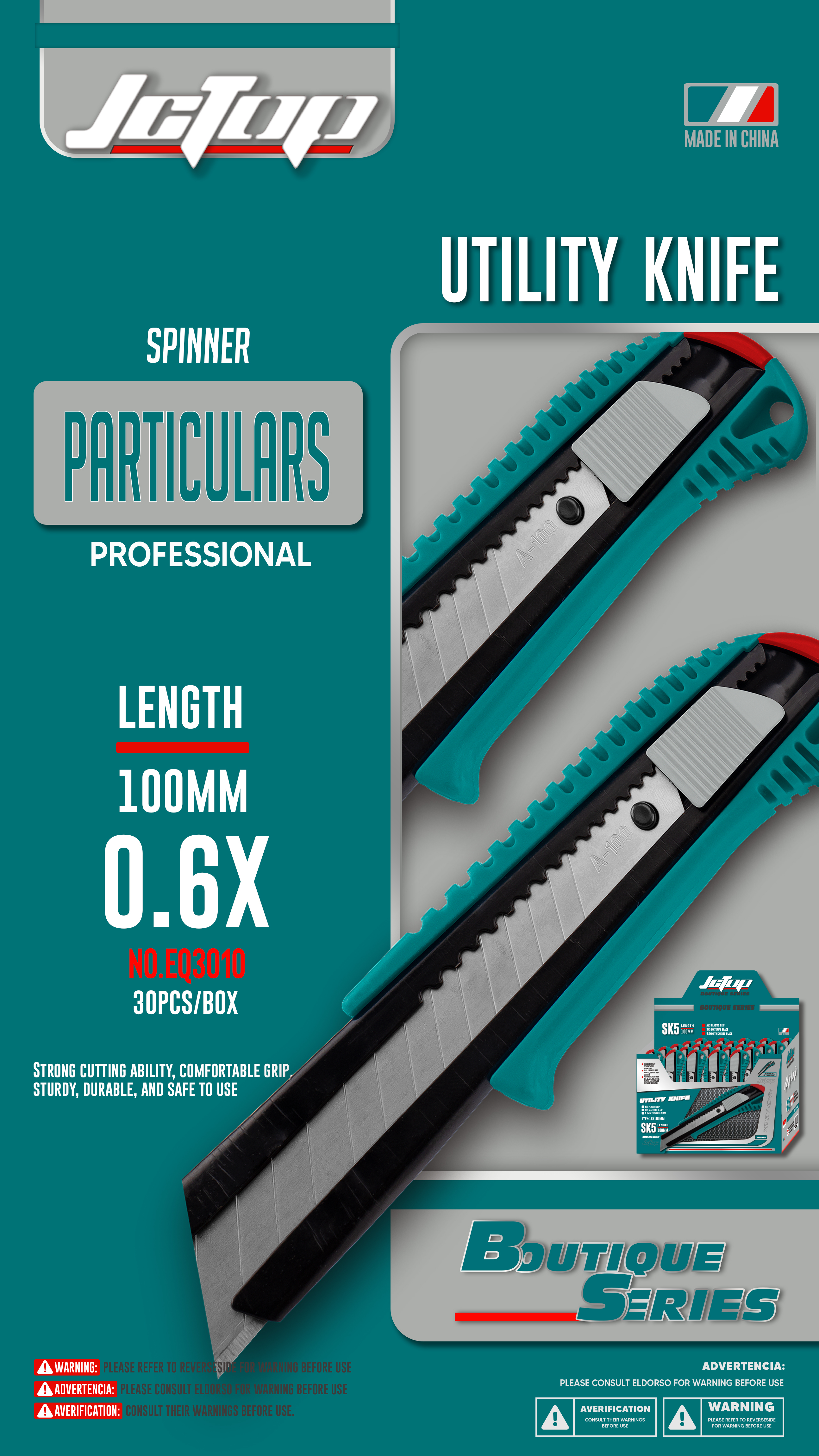 Utility Knife, EQ3010