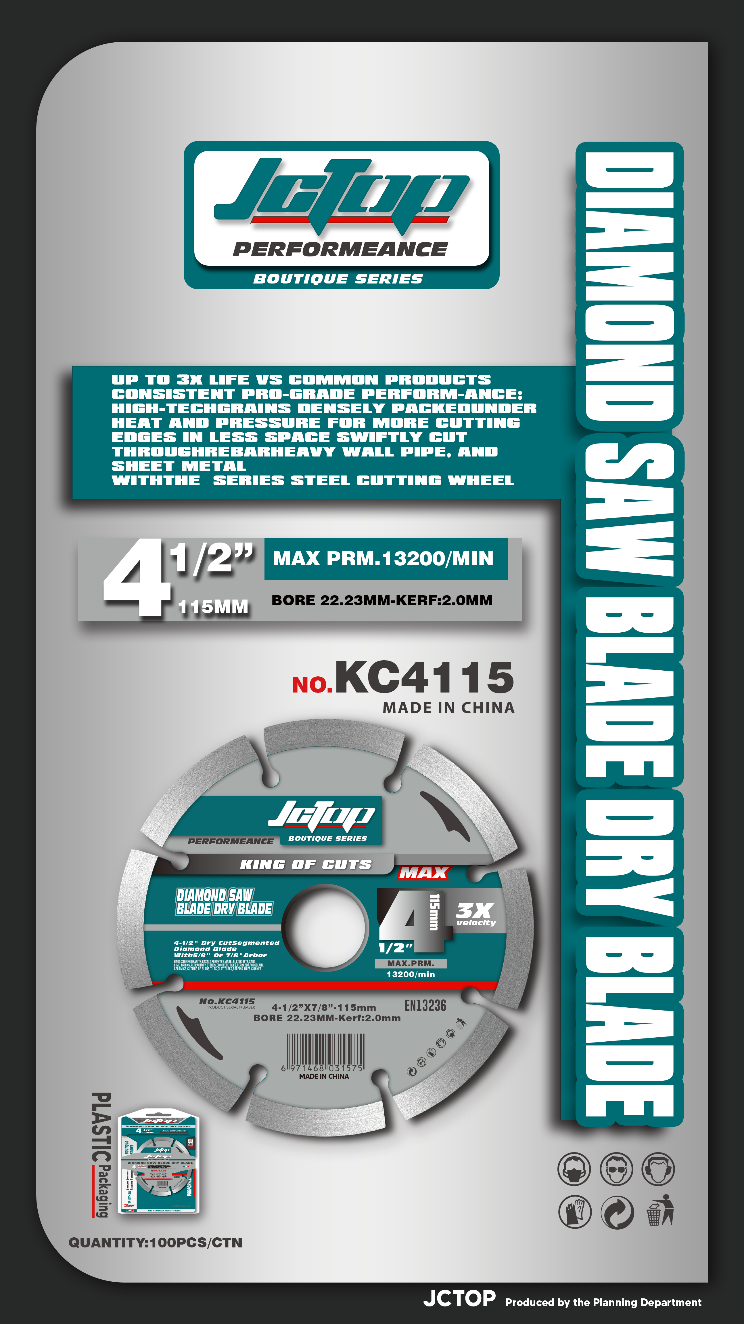 Diamond Saw Blade Dry Blade, KC4115