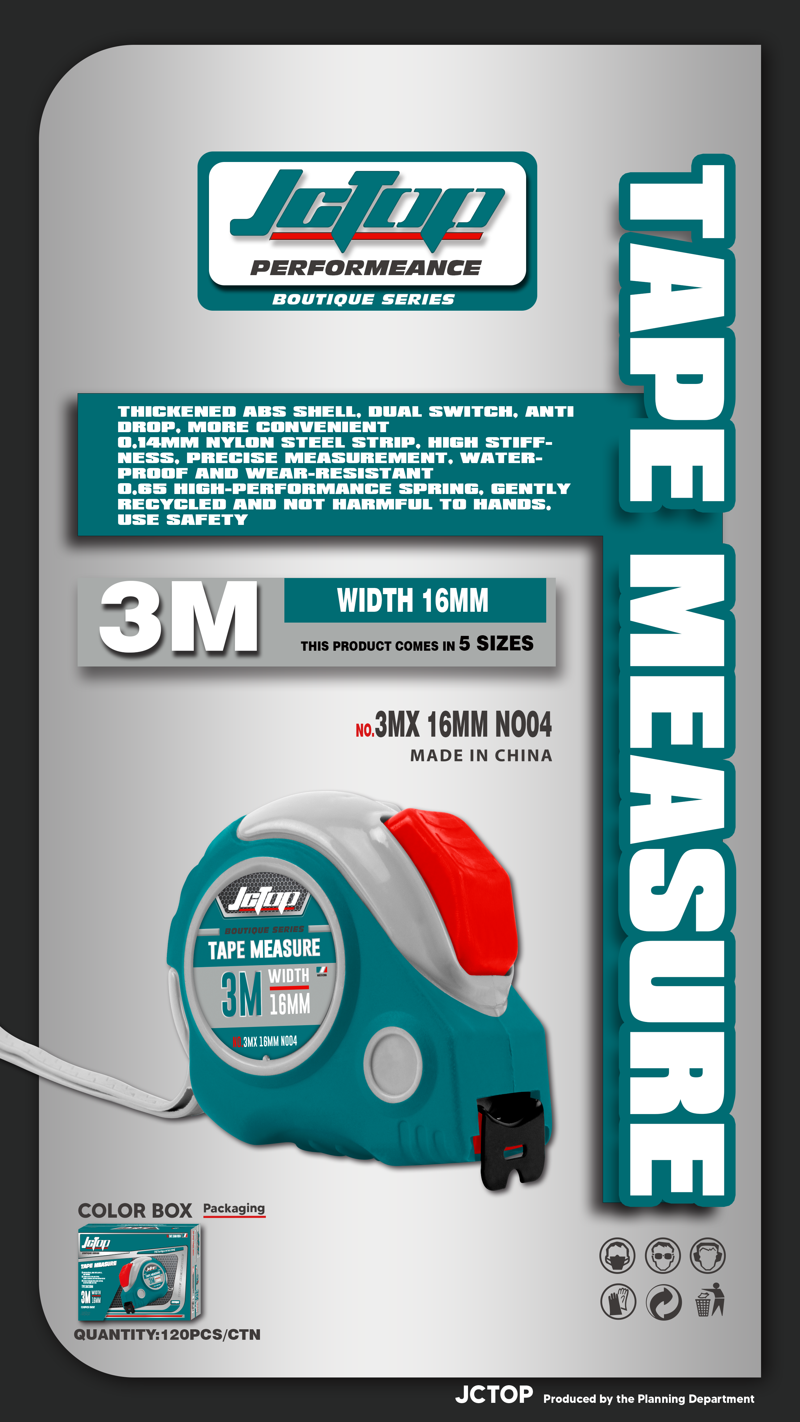 Tape Measure, N004-3M