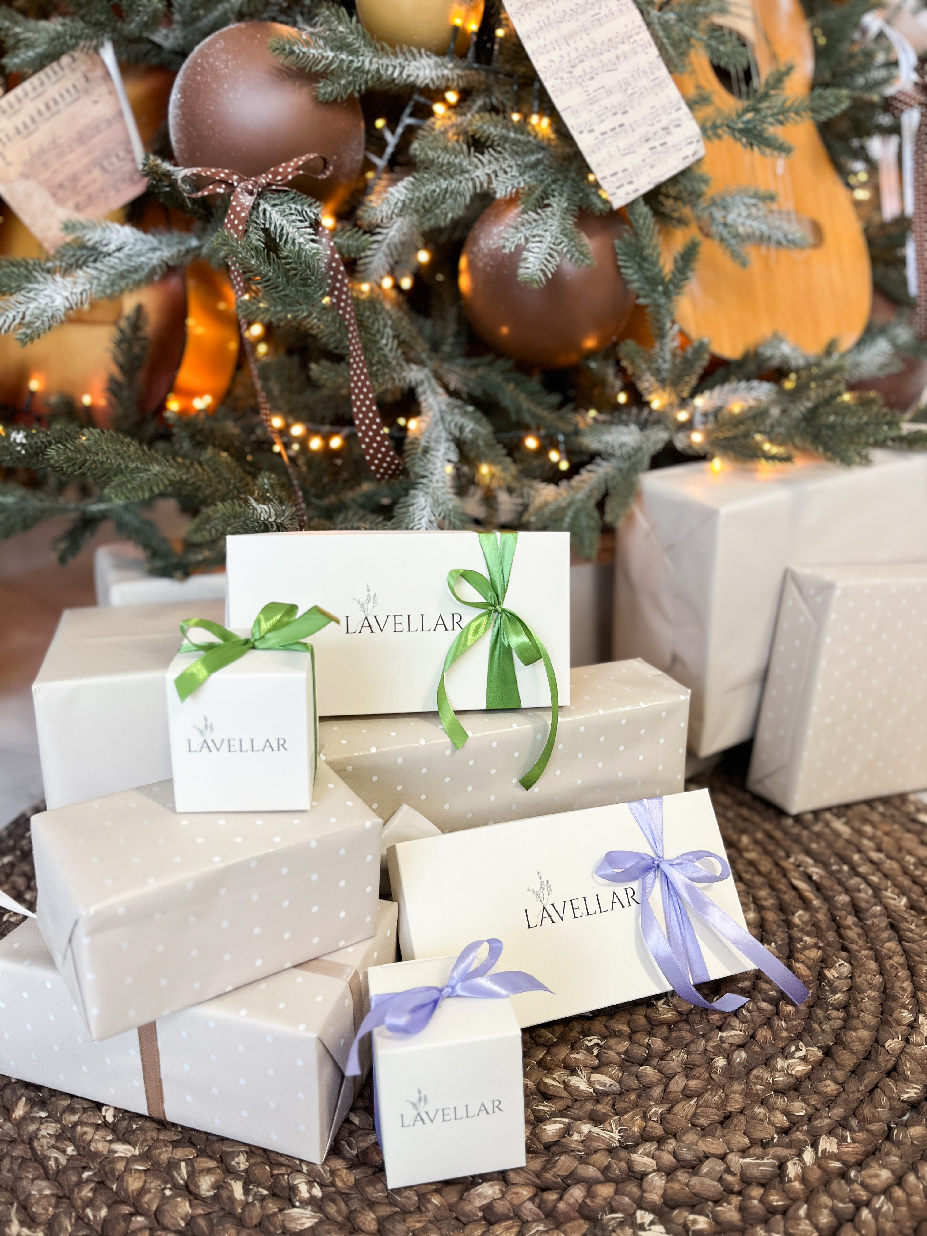 Linen lavender SACHET BAG