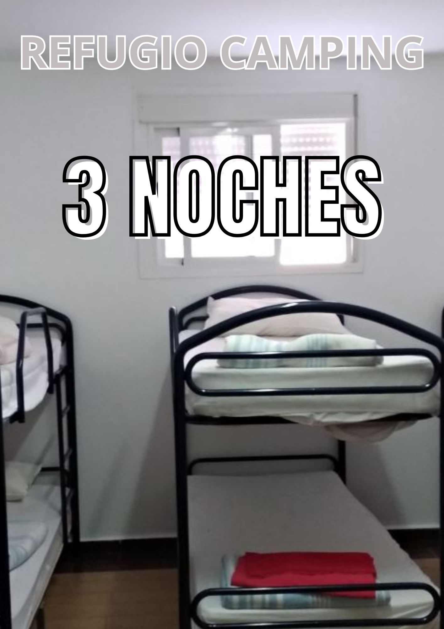 REFUGIO CAMPING LOS ARENALES 2 NOCHES