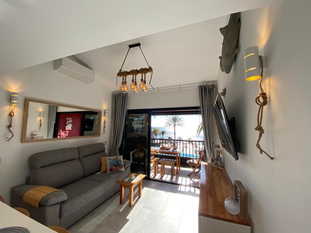 San Agustín - Schöne Maisonette-Wohnung mit Panorama Balkon (1. Etage) für eine Familie mit Kindern (2 bis 4 Personen)