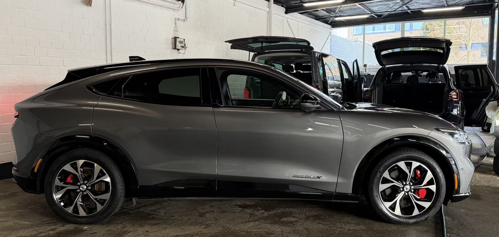 Ford Mustang Mach-E Gris