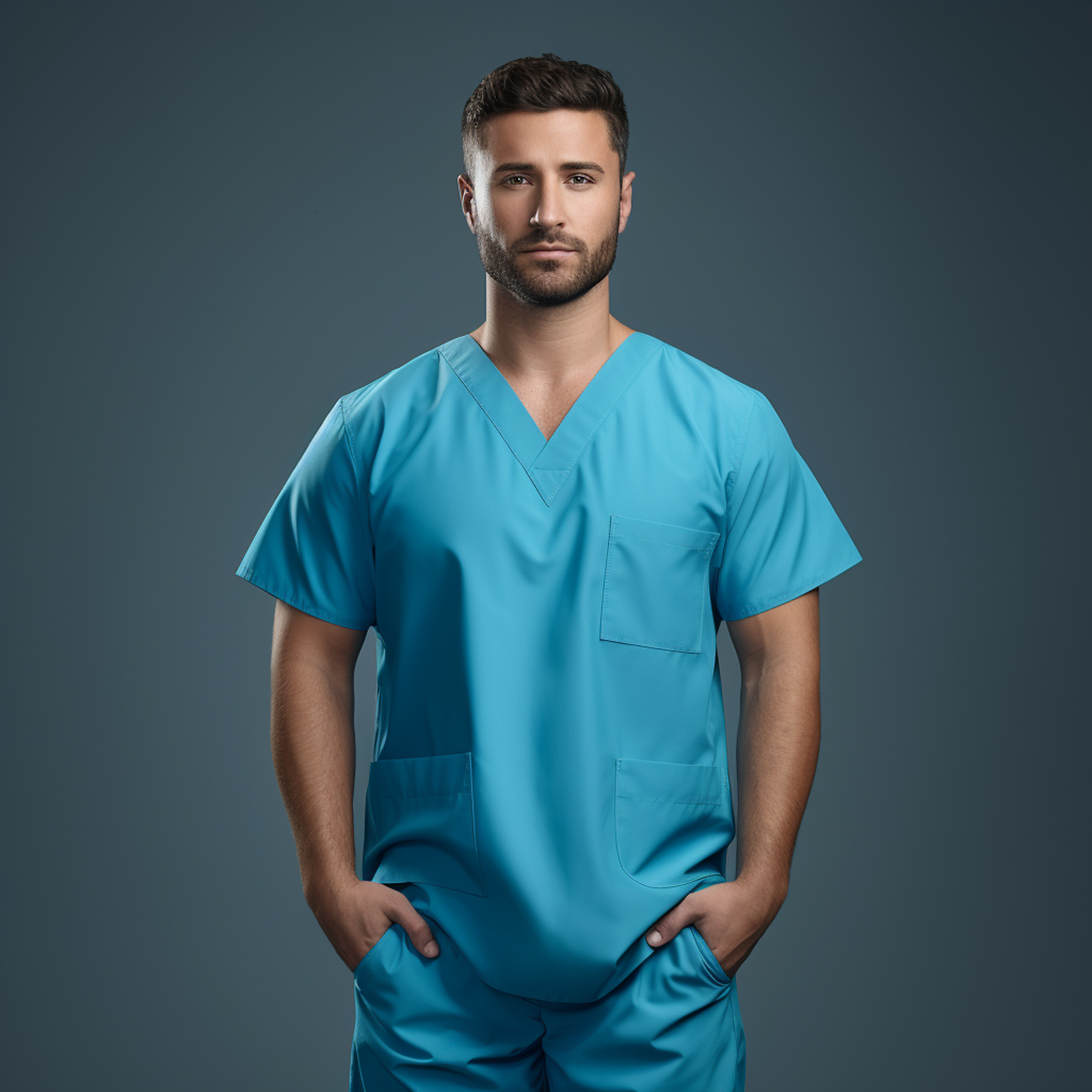 Unisex Medical Scrub Set