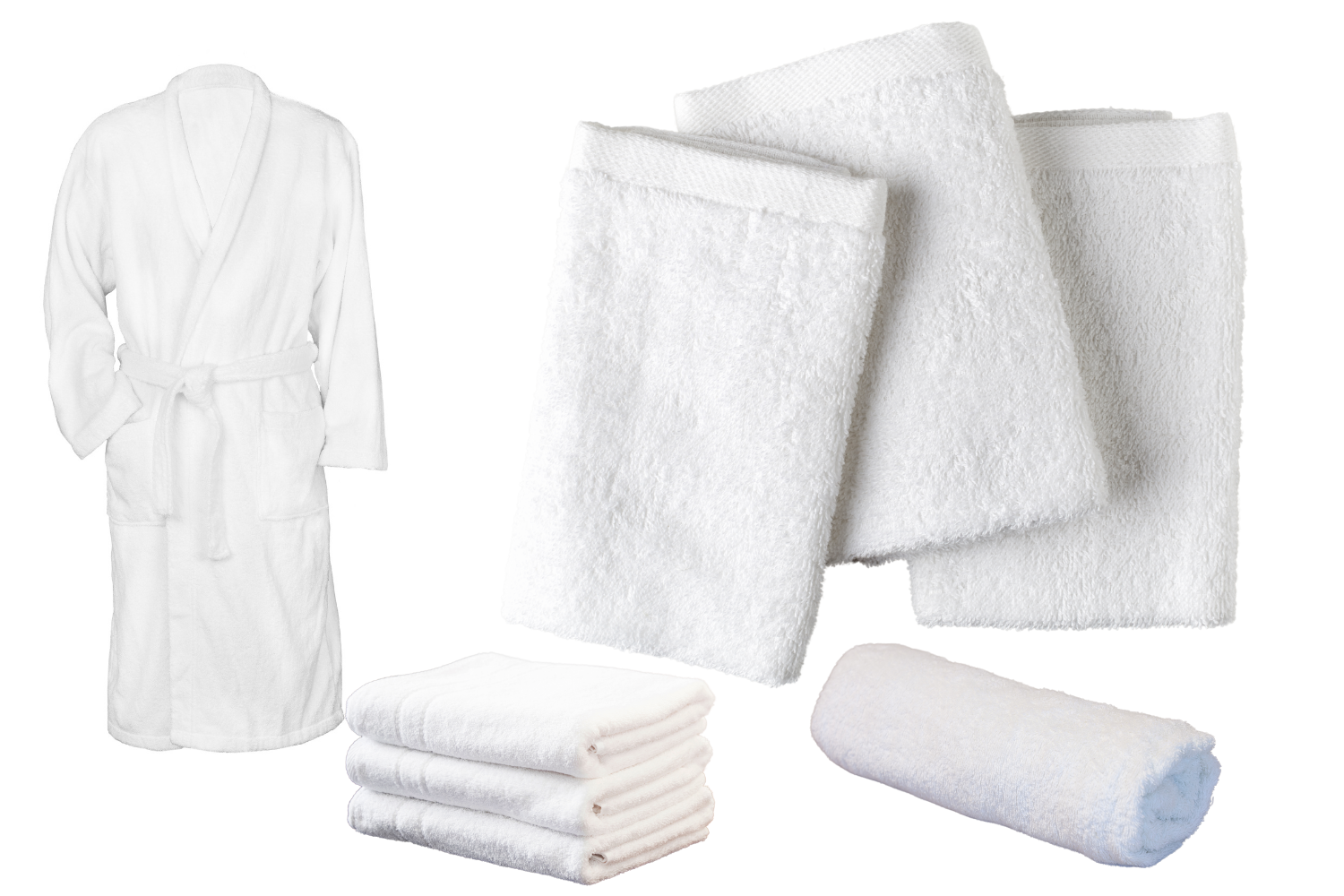 Luxury White Bath Set
