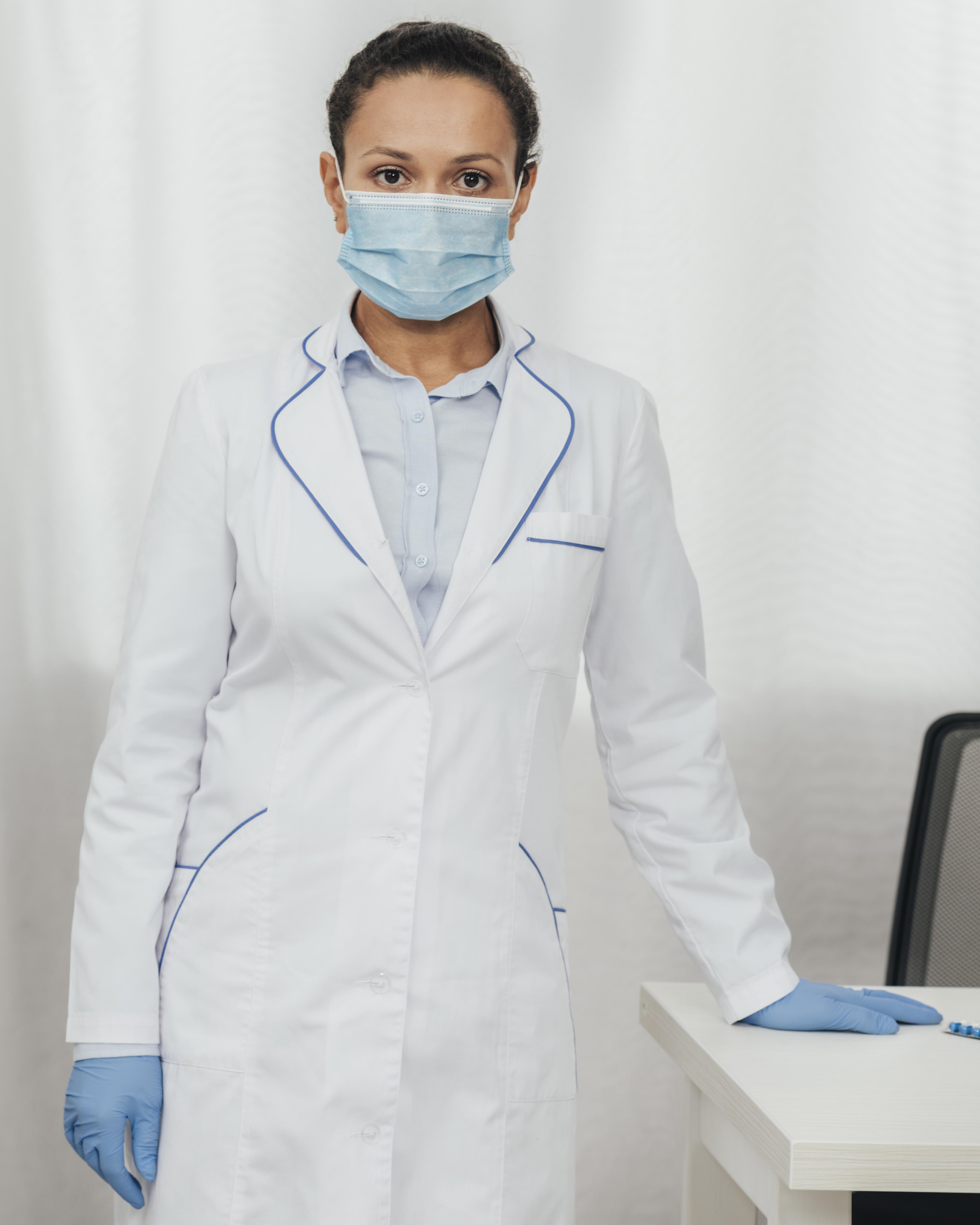 Professional White Lab Coat