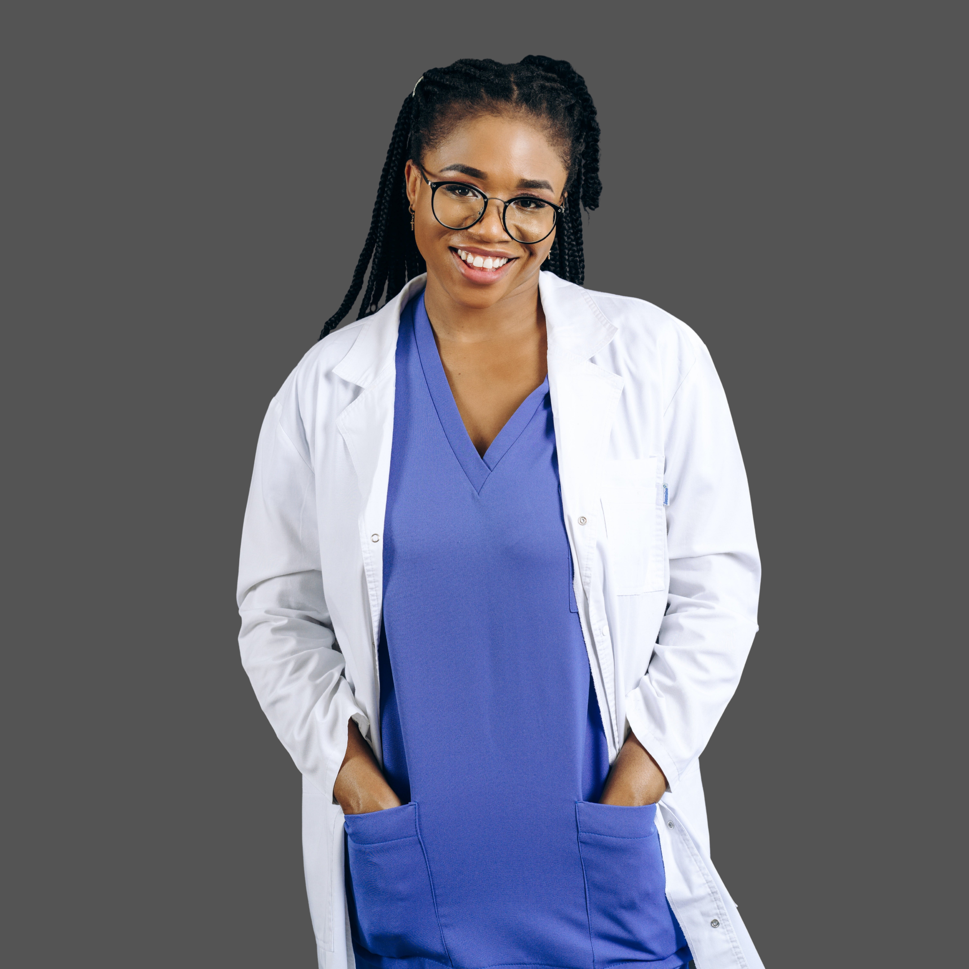 Women's White Medical Lab Coat