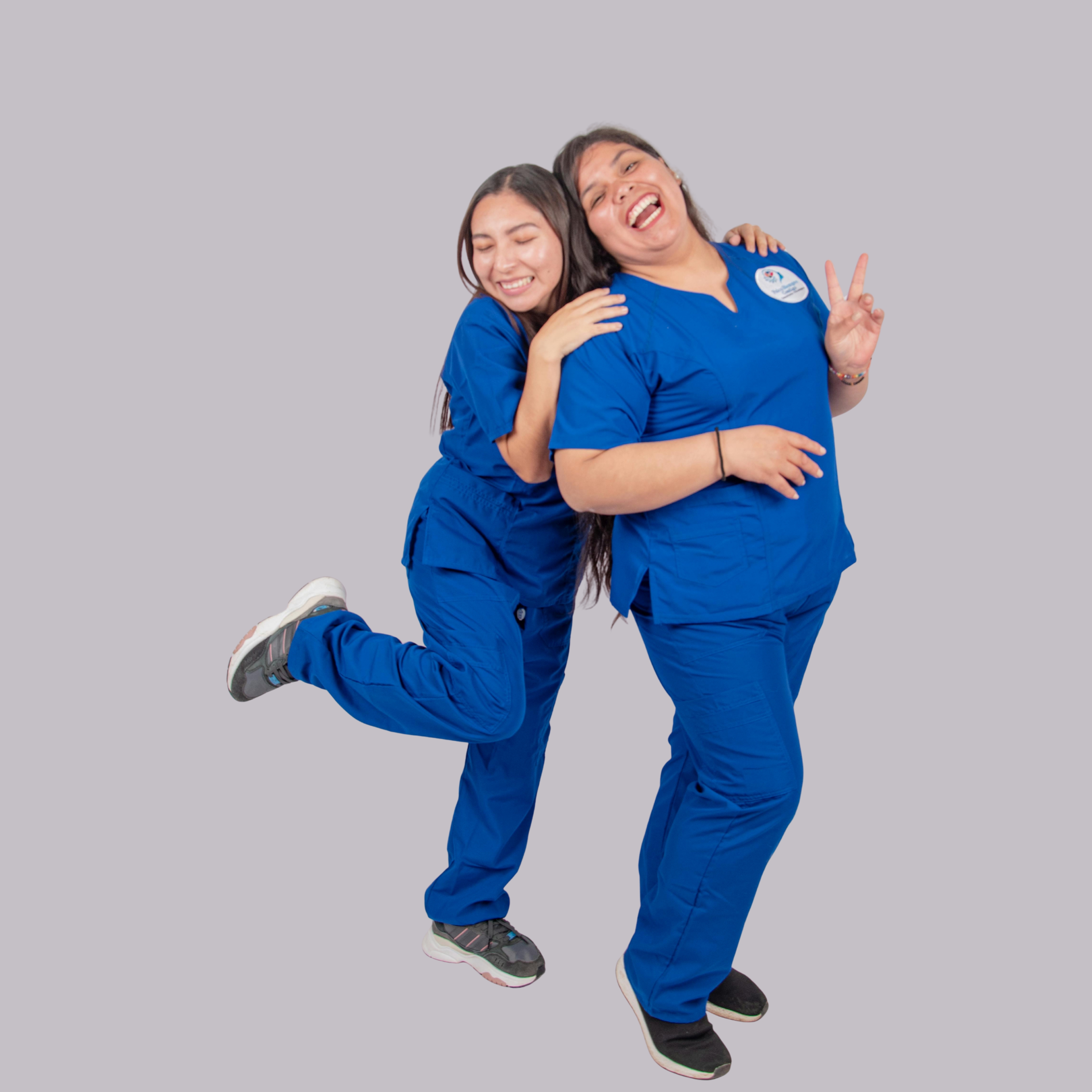 Blue Medical Scrub Set