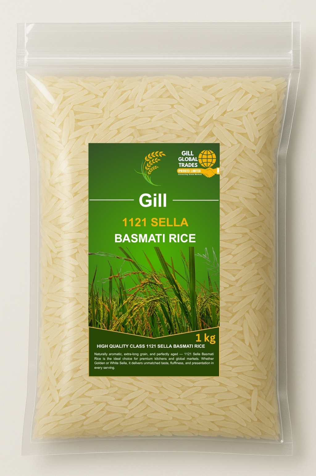 Gill 1121 Sella Basmati Rice