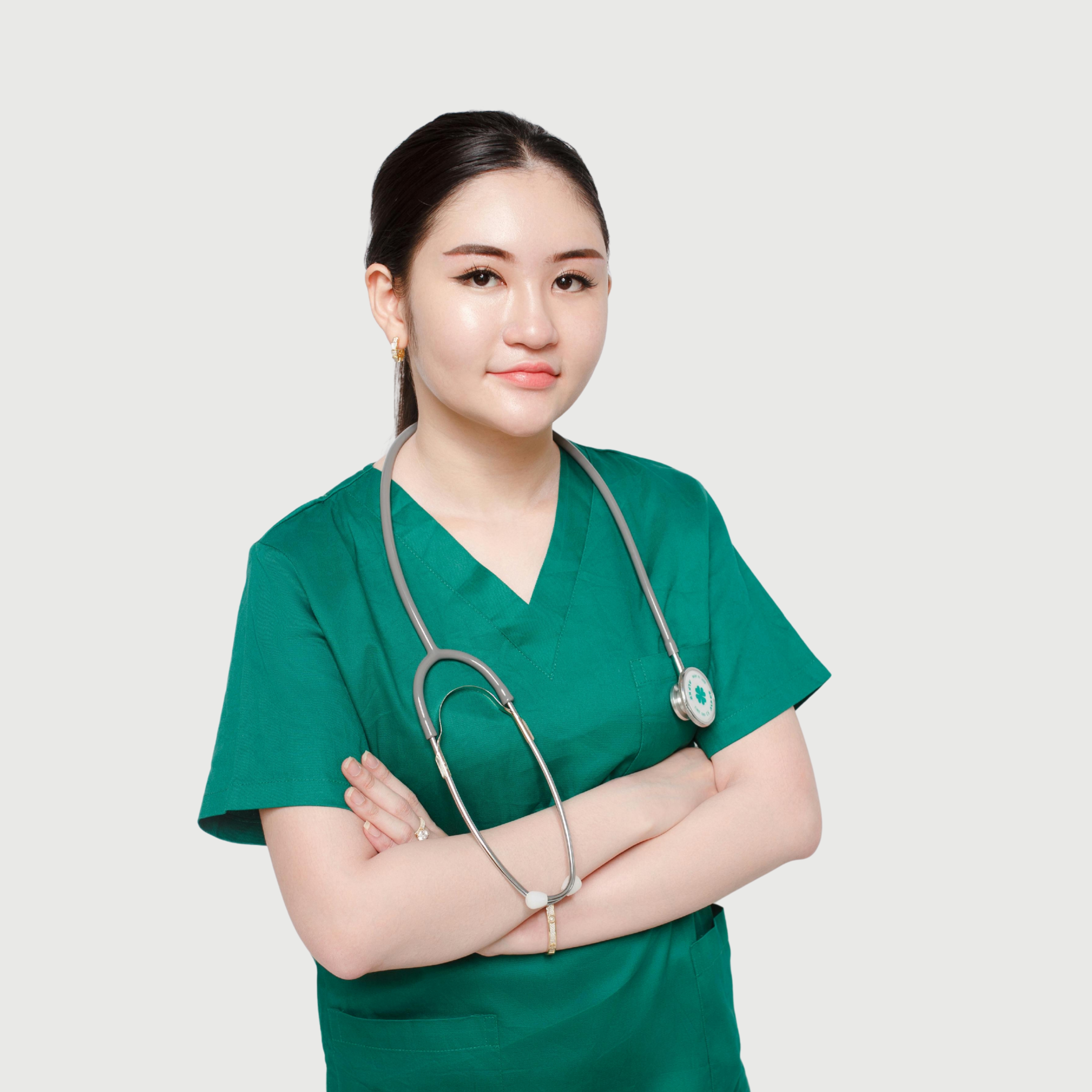 Green Medical Scrubs