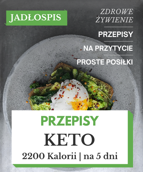 Dieta Keto Jadłospis 2200 kcal - Dieta Keto 2200 kcal