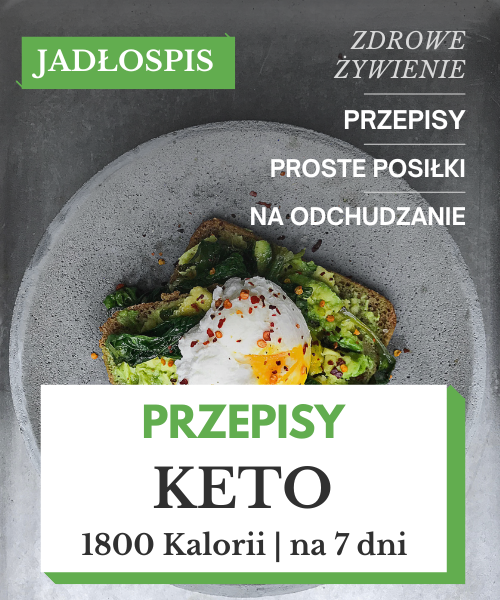Dieta Ketogeniczna Jadłospis 1800 kcal - Dieta Ketogeniczna 1800 kcal
