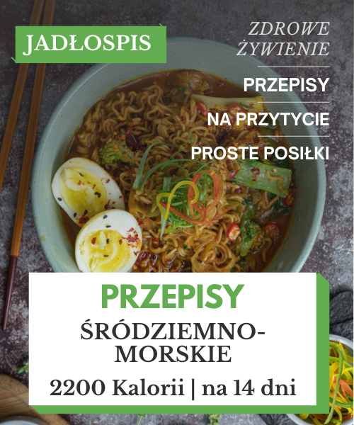 Dieta Śródziemnomorska 2200 kcal PDF - Dieta 2200 kcal PDF