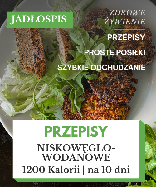 Dieta Low Carb PDF - Jadłospis 1200 kcal PDF