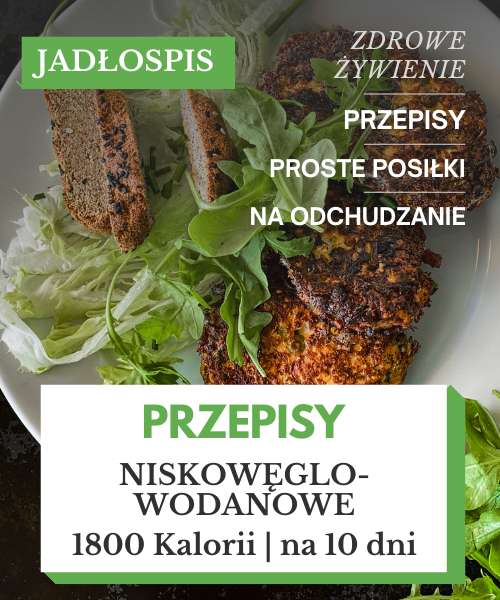 Dieta Low Carb PDF - Jadłospis 1800 kcal PDF