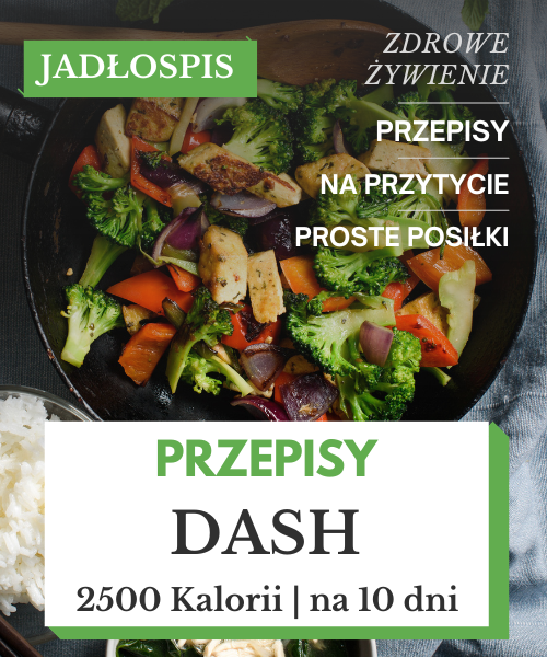 Dieta DASH PDF - Jadłospis 2500 Kalorii PDF